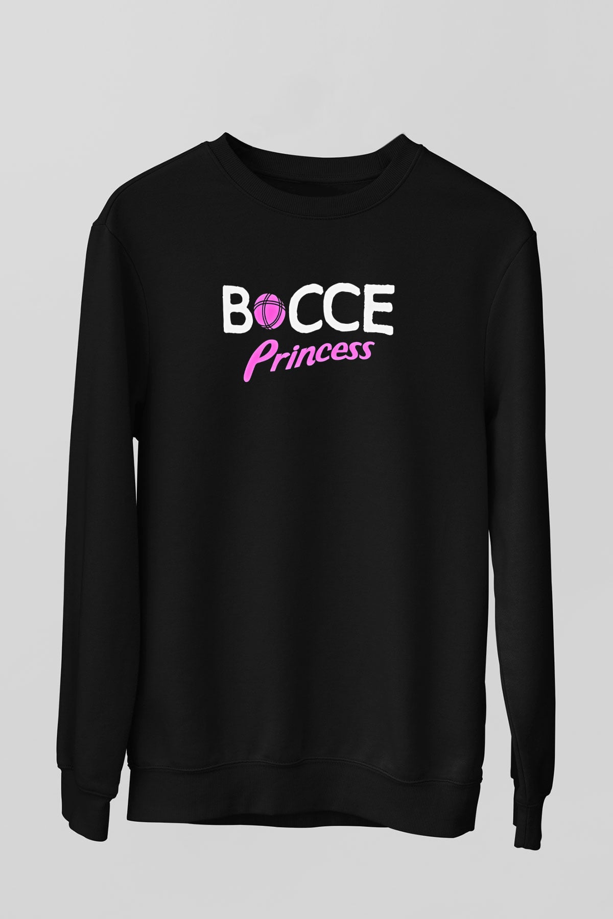 Binicilik - Riding Baskılı Unisex Siyah Sweatshirt
