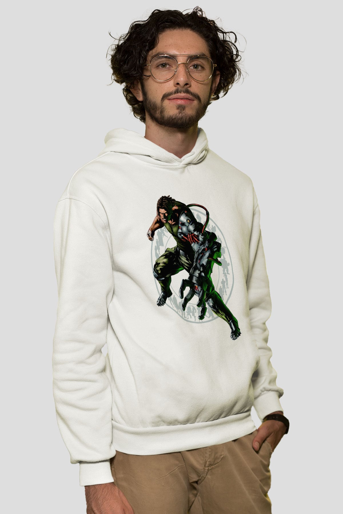Bionic Commando Siyah Unisex Hoodie