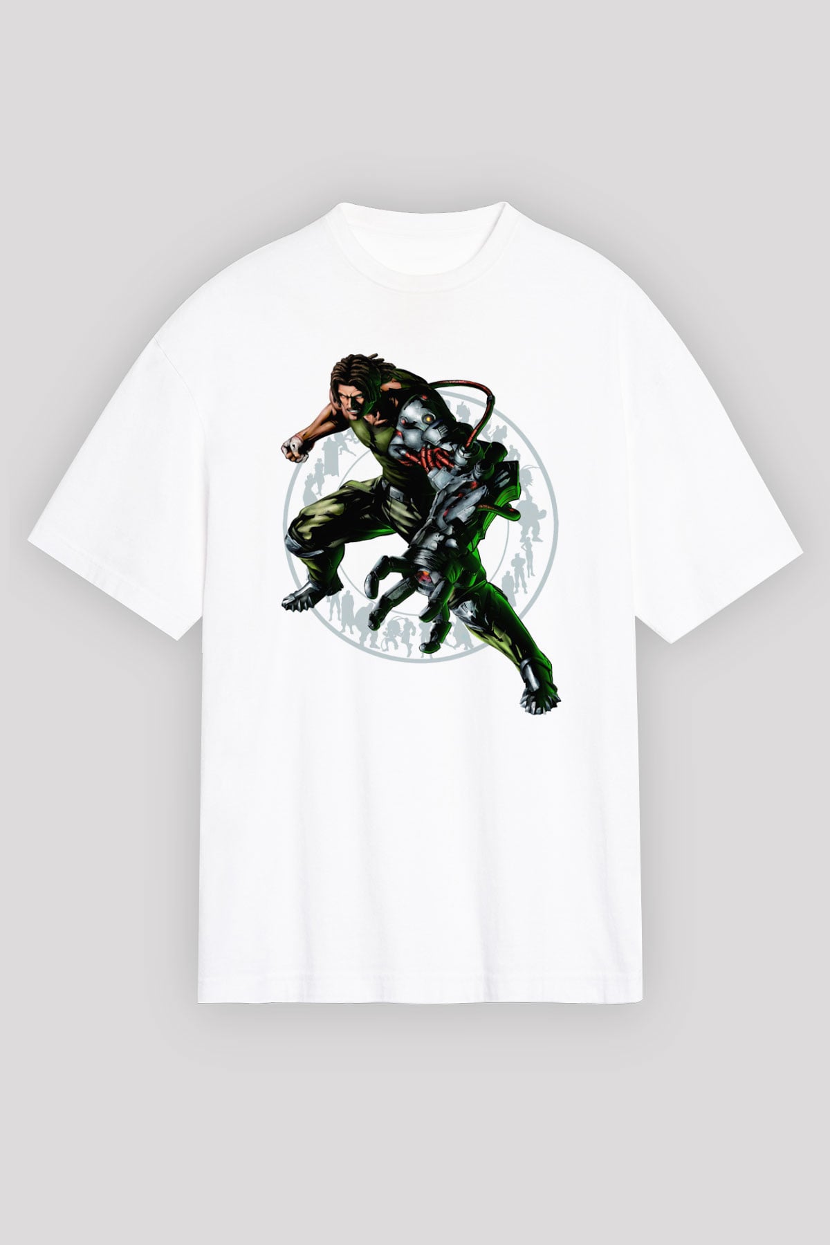 Bionic Commando Siyah Unisex Tişört T-Shirt
