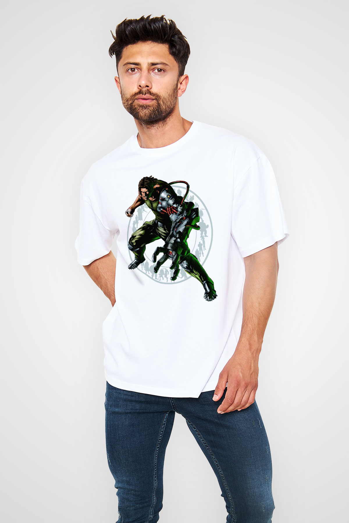 Bionic Commando Siyah Unisex Tişört T-Shirt
