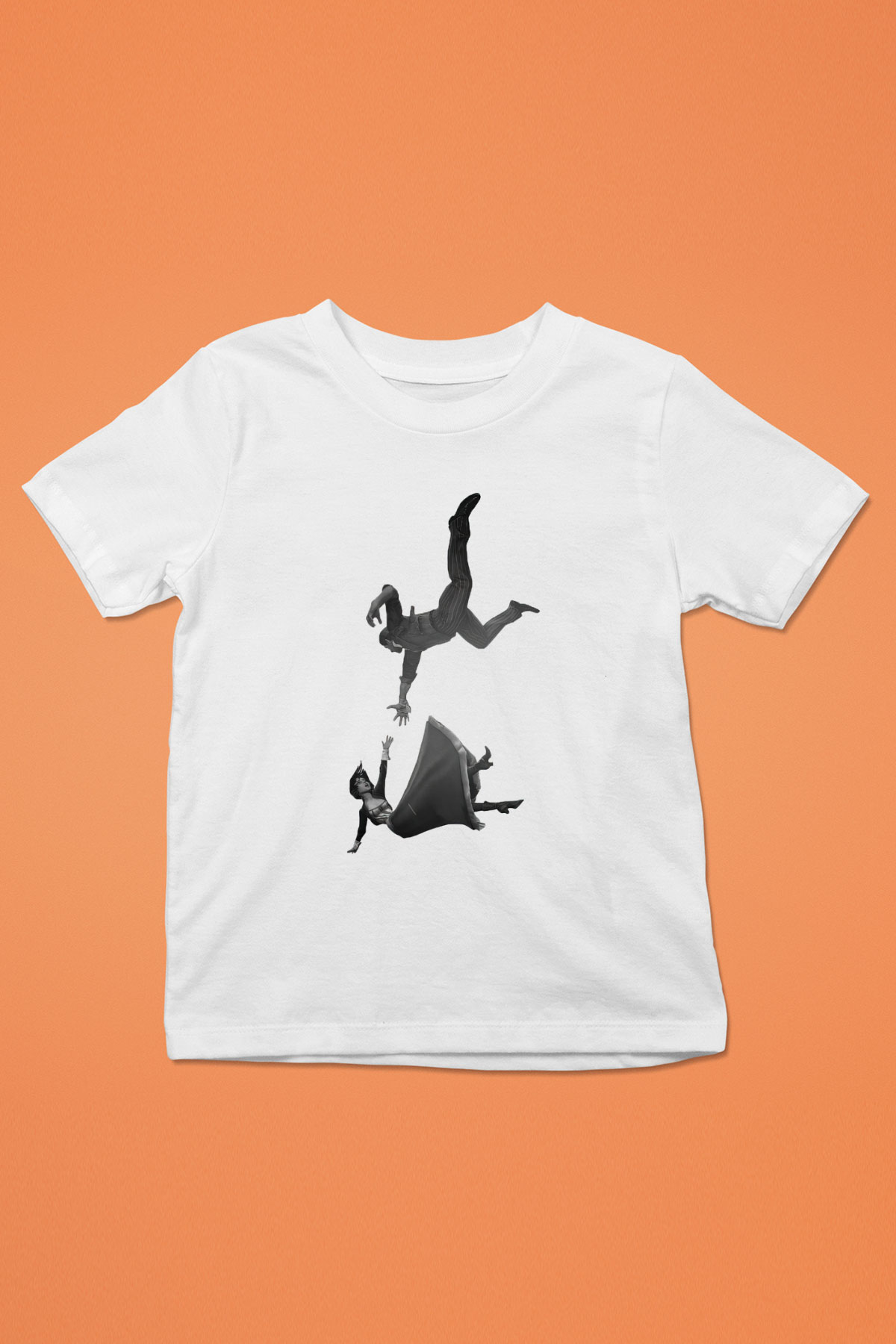 BioShock Baskılı Beyaz Unisex Çocuk Tişört