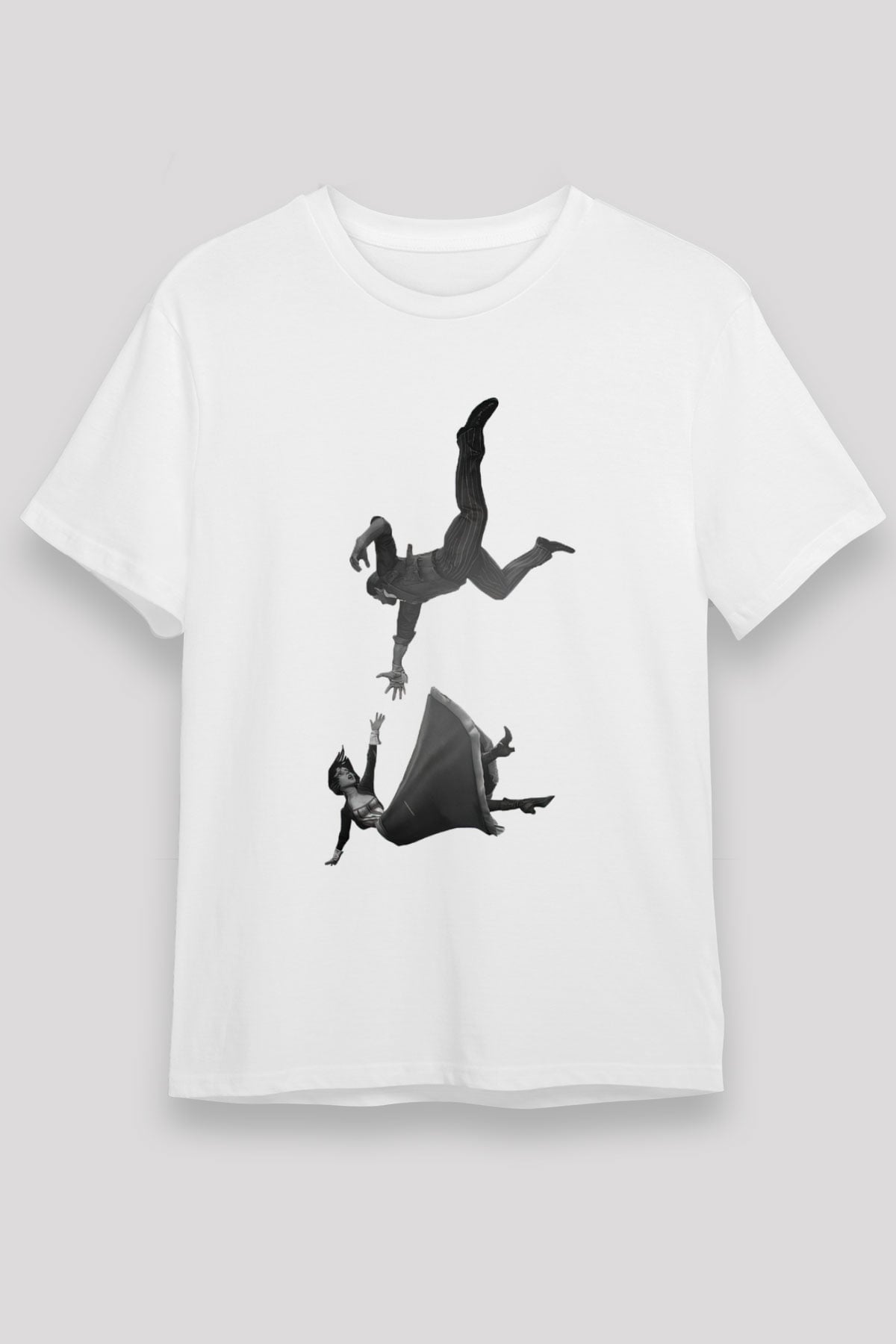 BioShock Beyaz Unisex Tişört T-Shirt