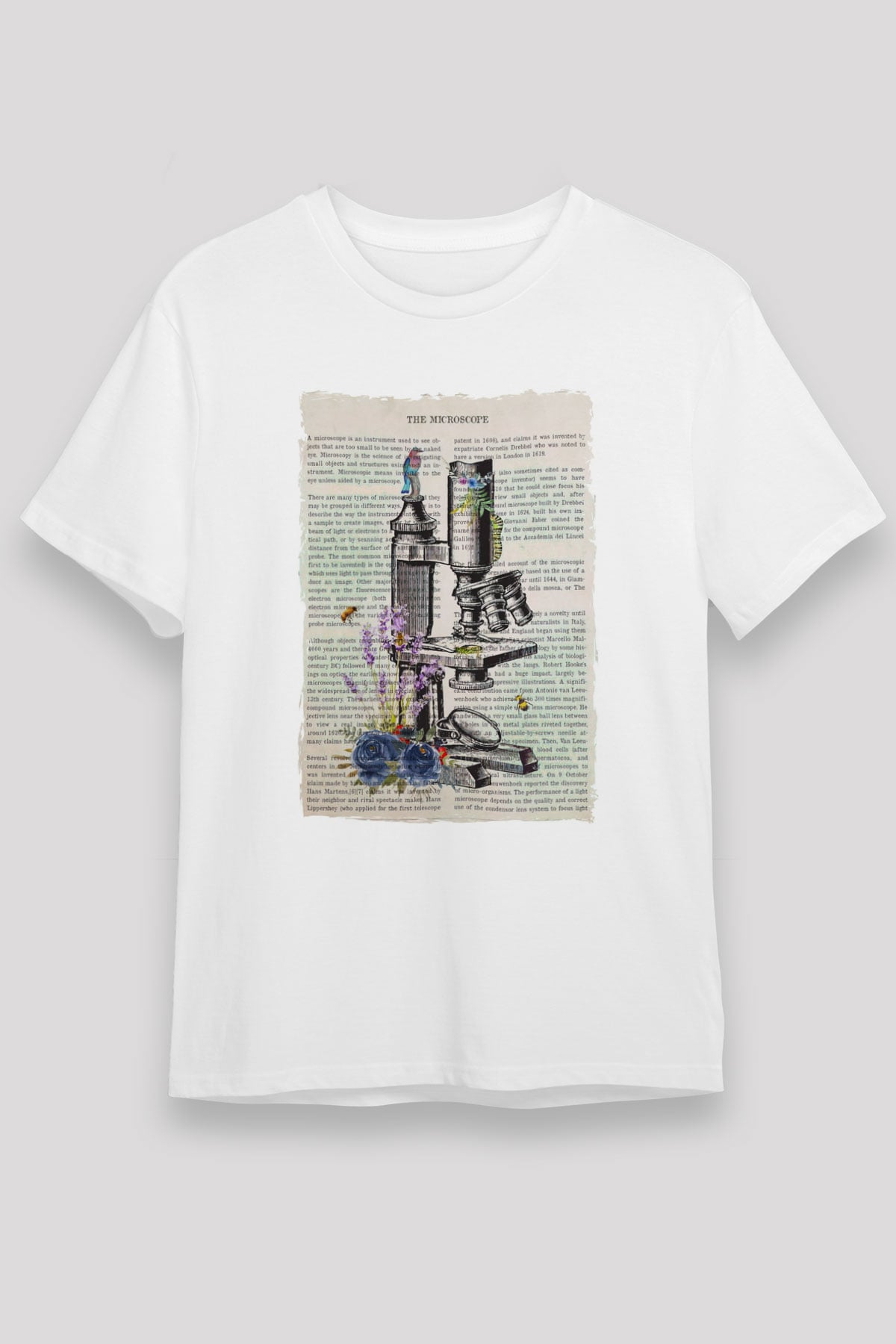 Biyolog Beyaz Unisex Tişört T-Shirt - TişörtFabrikası