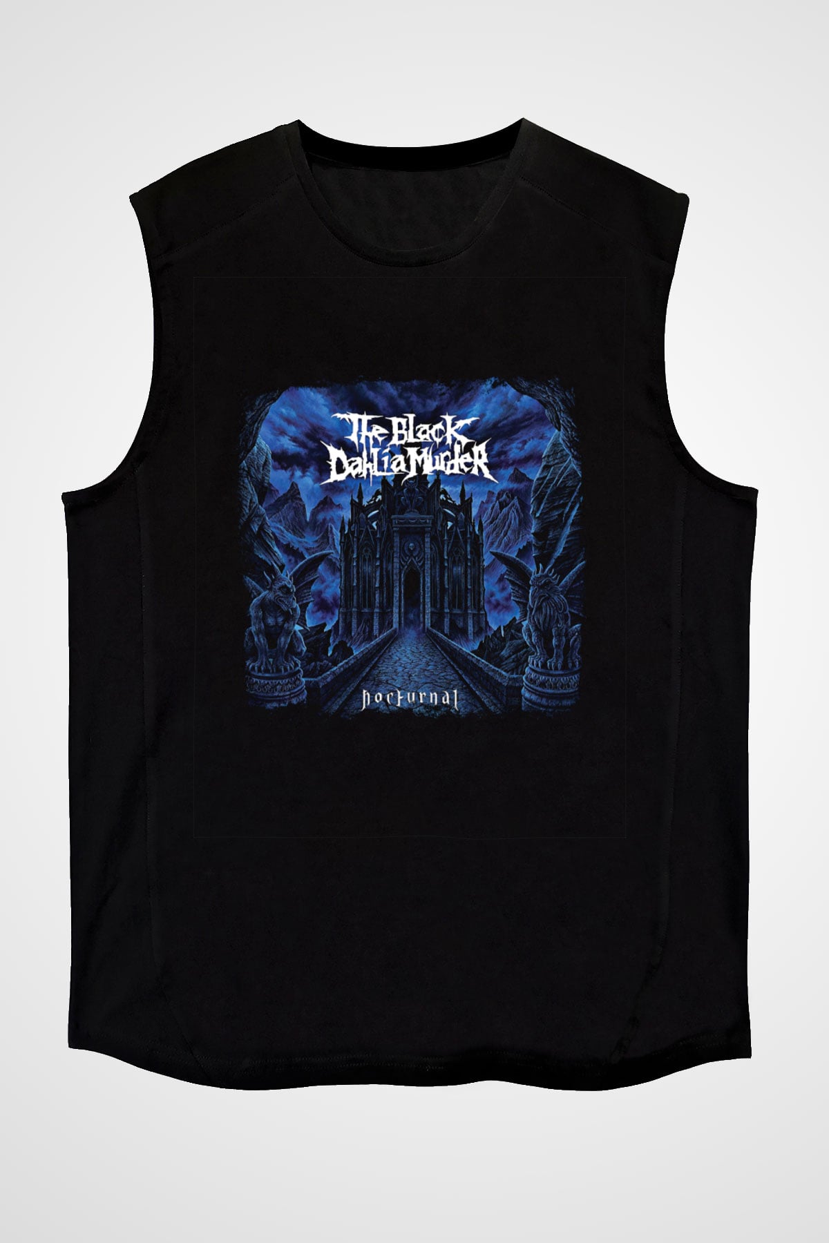 Black Dahlia Murder Baskılı Unisex Siyah Kolsuz Tişört