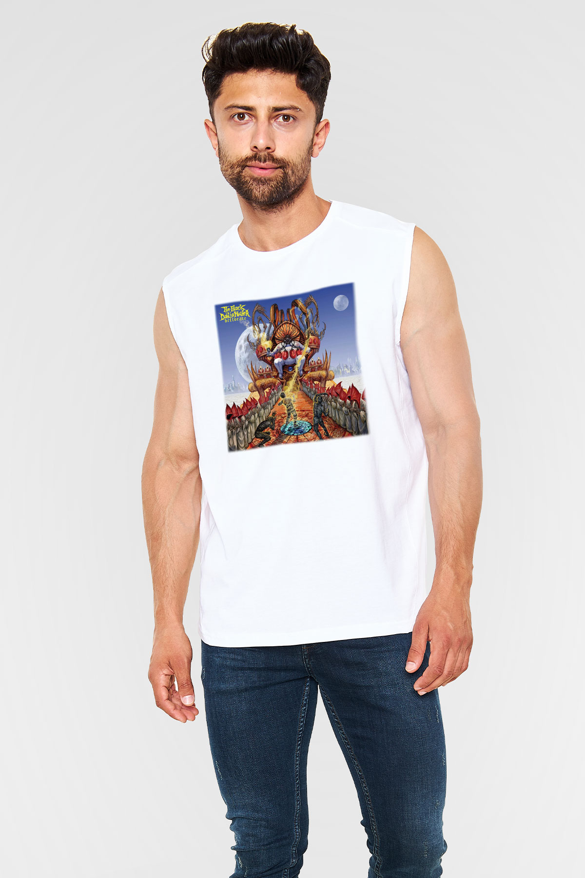 Black Dahlia Murder Beyaz Unisex Kolsuz Tişört