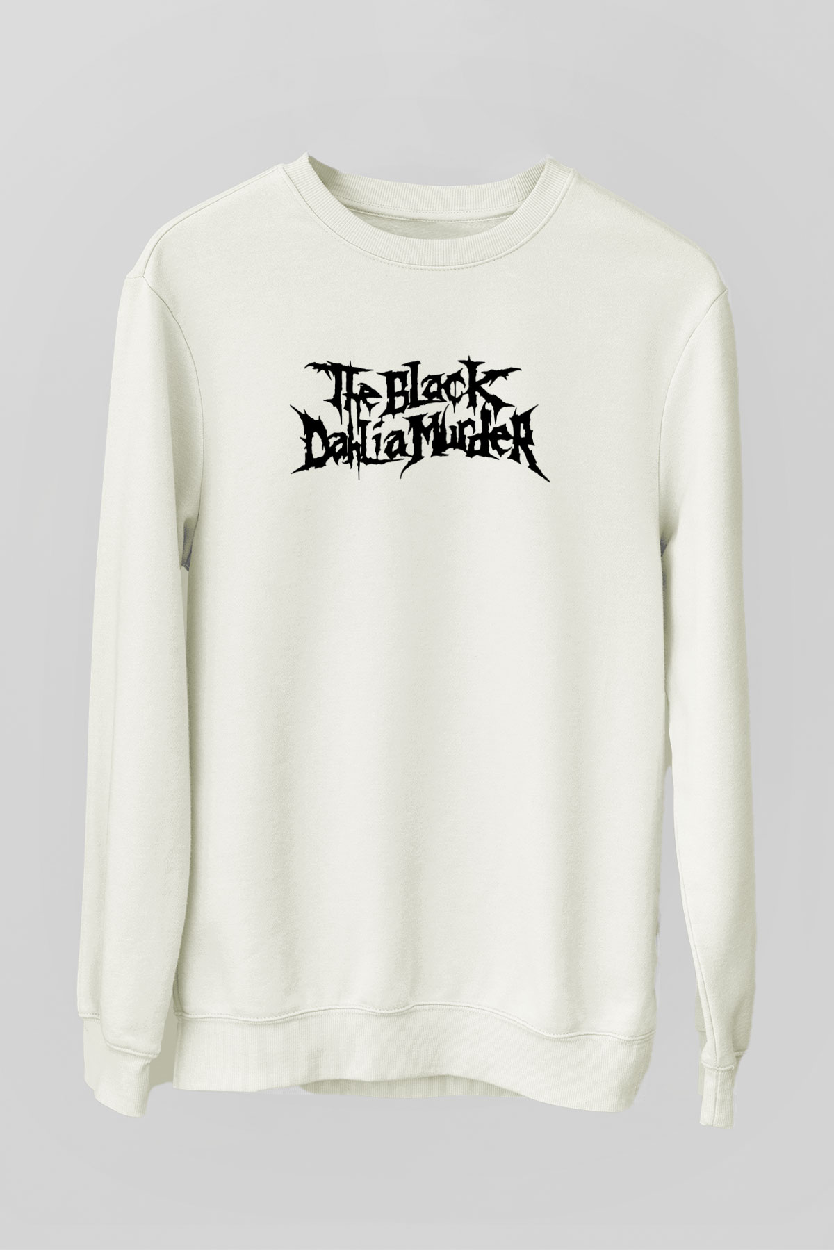 Black Dahlia Murder Beyaz Unisex Sweatshirt