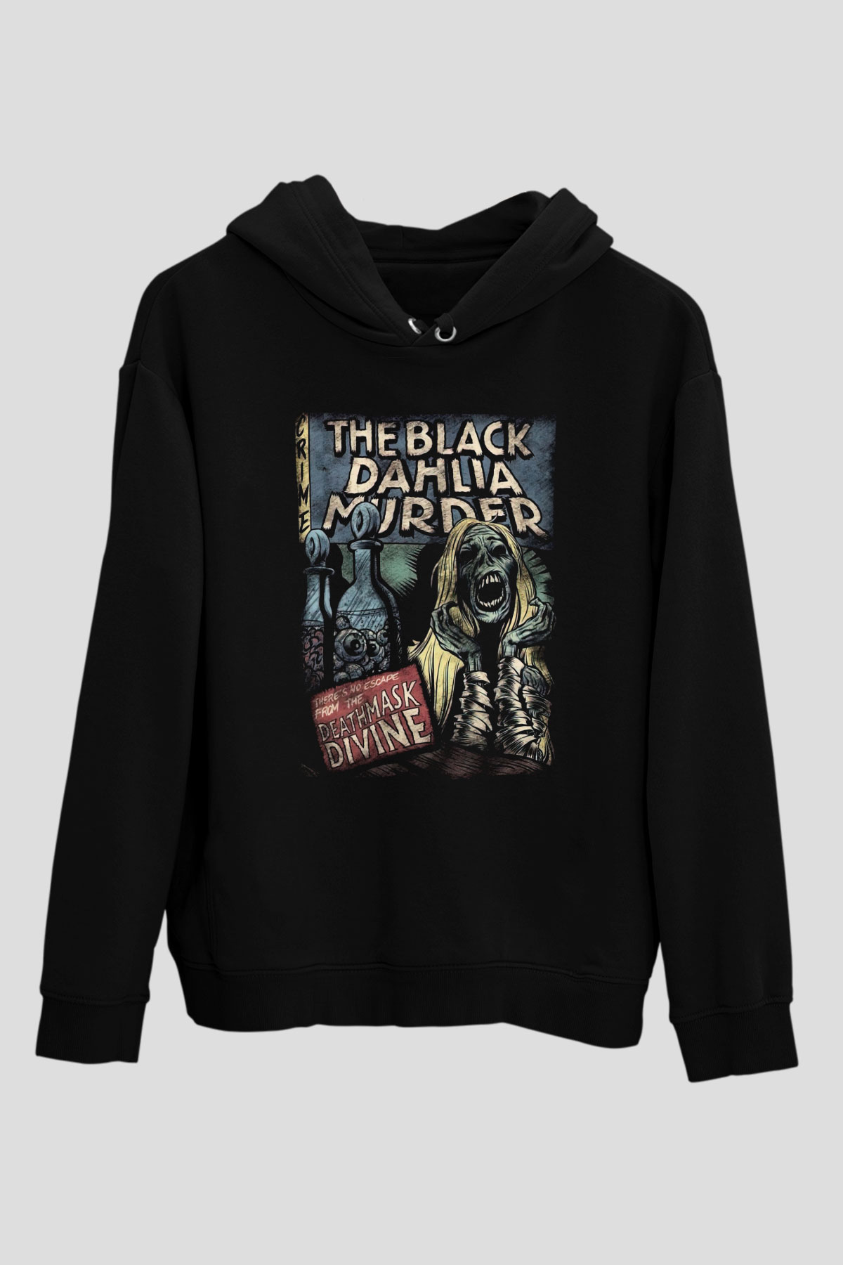 Black Dahlia Murder Siyah Unisex Kapüşonlu Sweatshirt