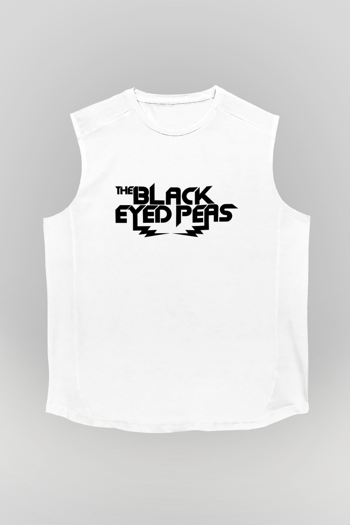 Black Eyed Peas Beyaz Unisex Kolsuz Tişört