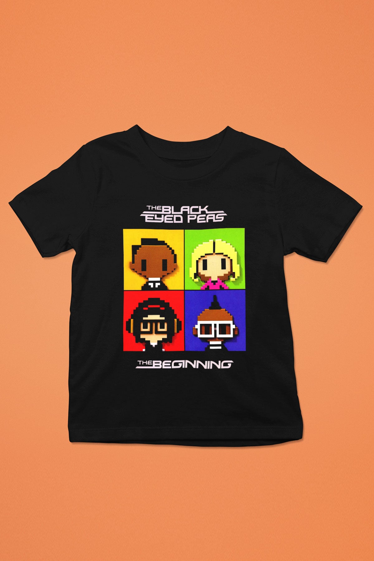 Black Eyed Peas Siyah Unisex Çocuk Tişört