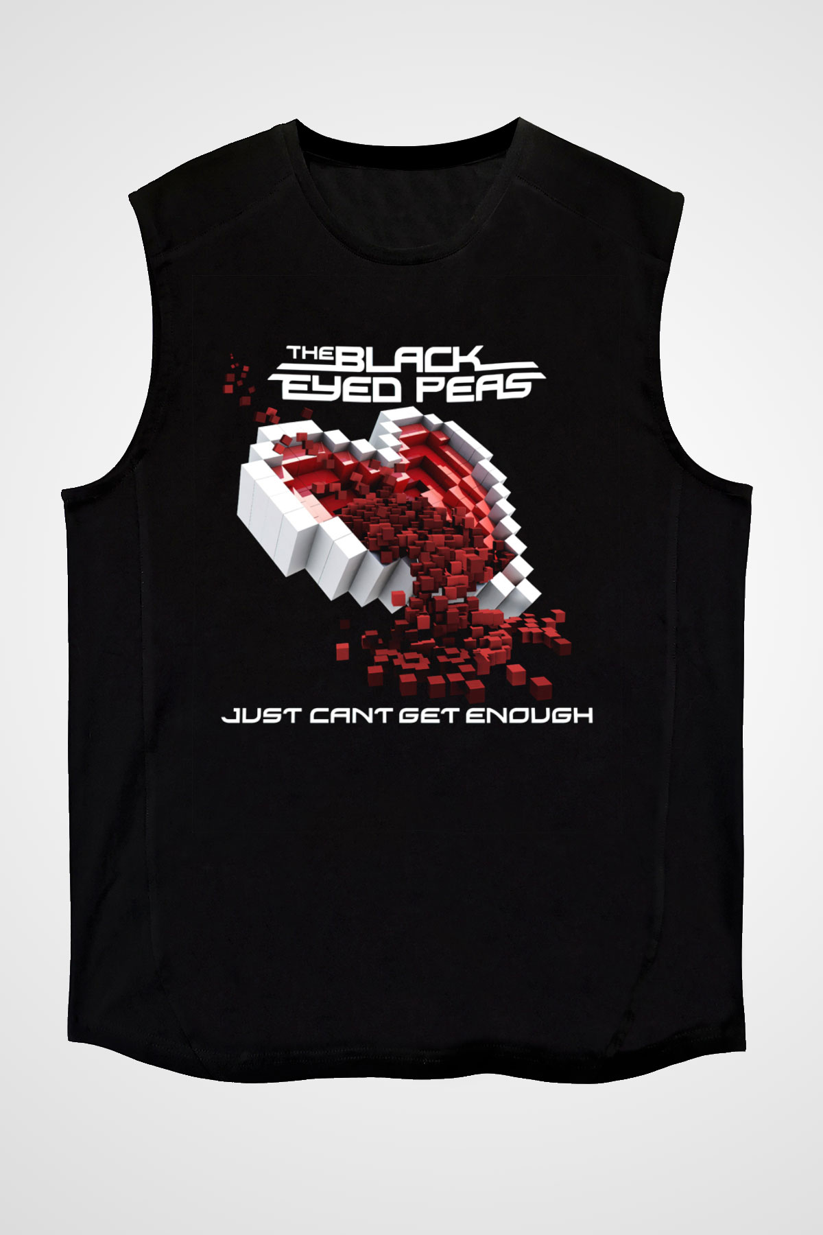 Black Eyed Peas Siyah Unisex Kolsuz Tişört