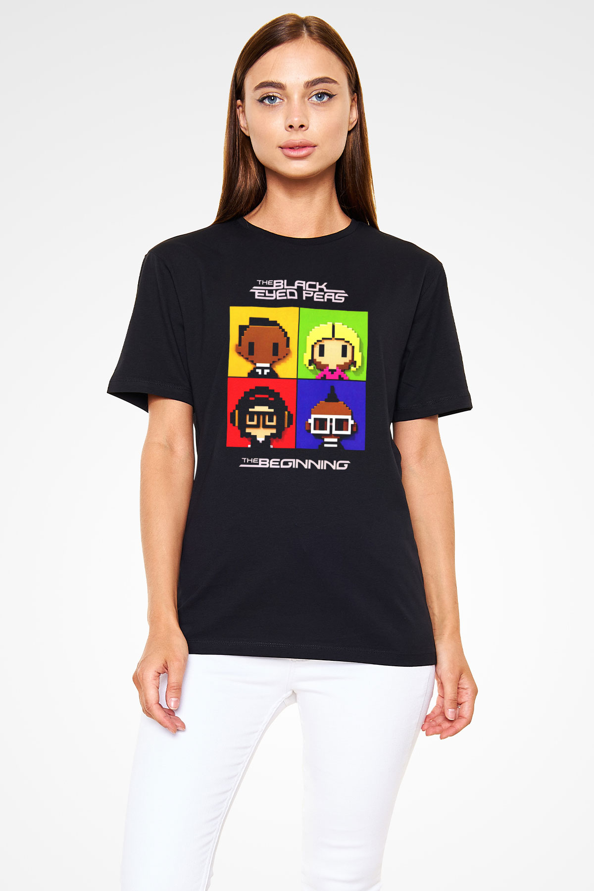 Black Eyed Peas Siyah Unisex Tişört T-Shirt - TişörtFabrikası