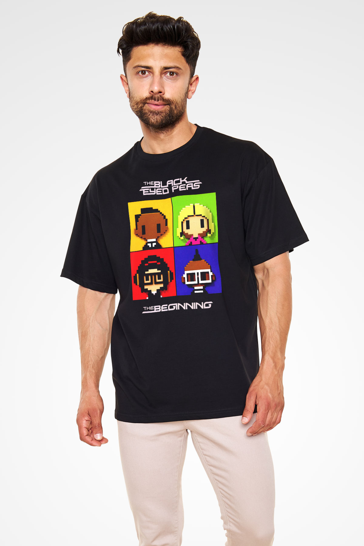 Black Eyed Peas Siyah Unisex Tişört T-Shirt - TişörtFabrikası