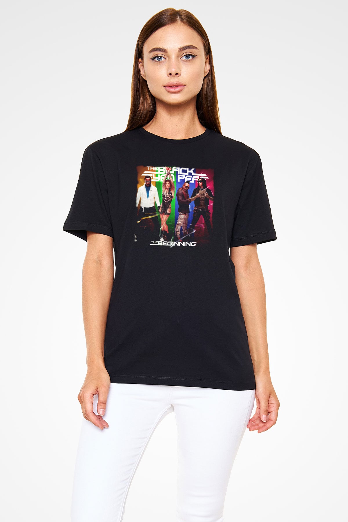Black Eyed Peas Siyah Unisex Tişört T-Shirt - TişörtFabrikası