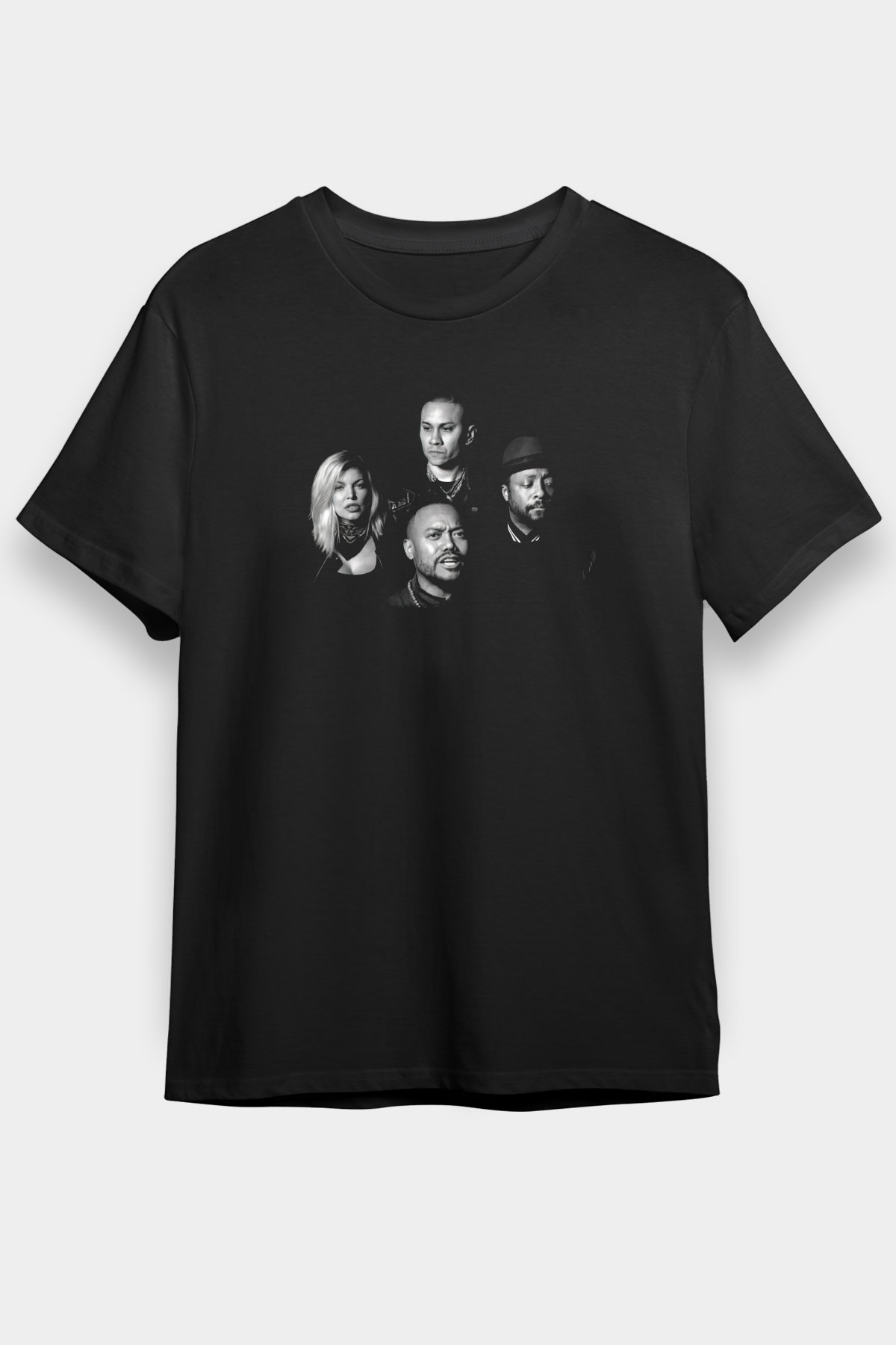 Black Eyed Peas Siyah Unisex Tişört T-Shirt - TişörtFabrikası