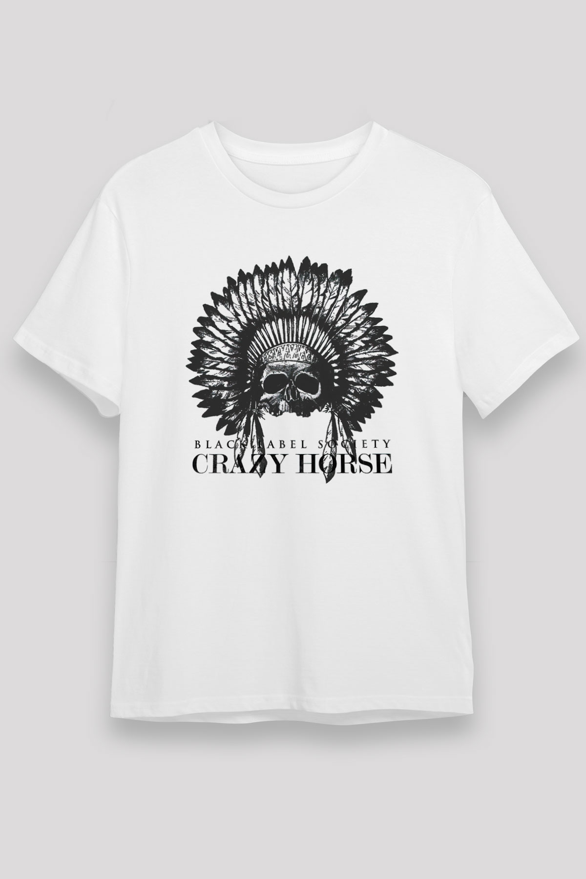 Black Label Society Beyaz Unisex Tişört T-Shirt - TişörtFabrikası