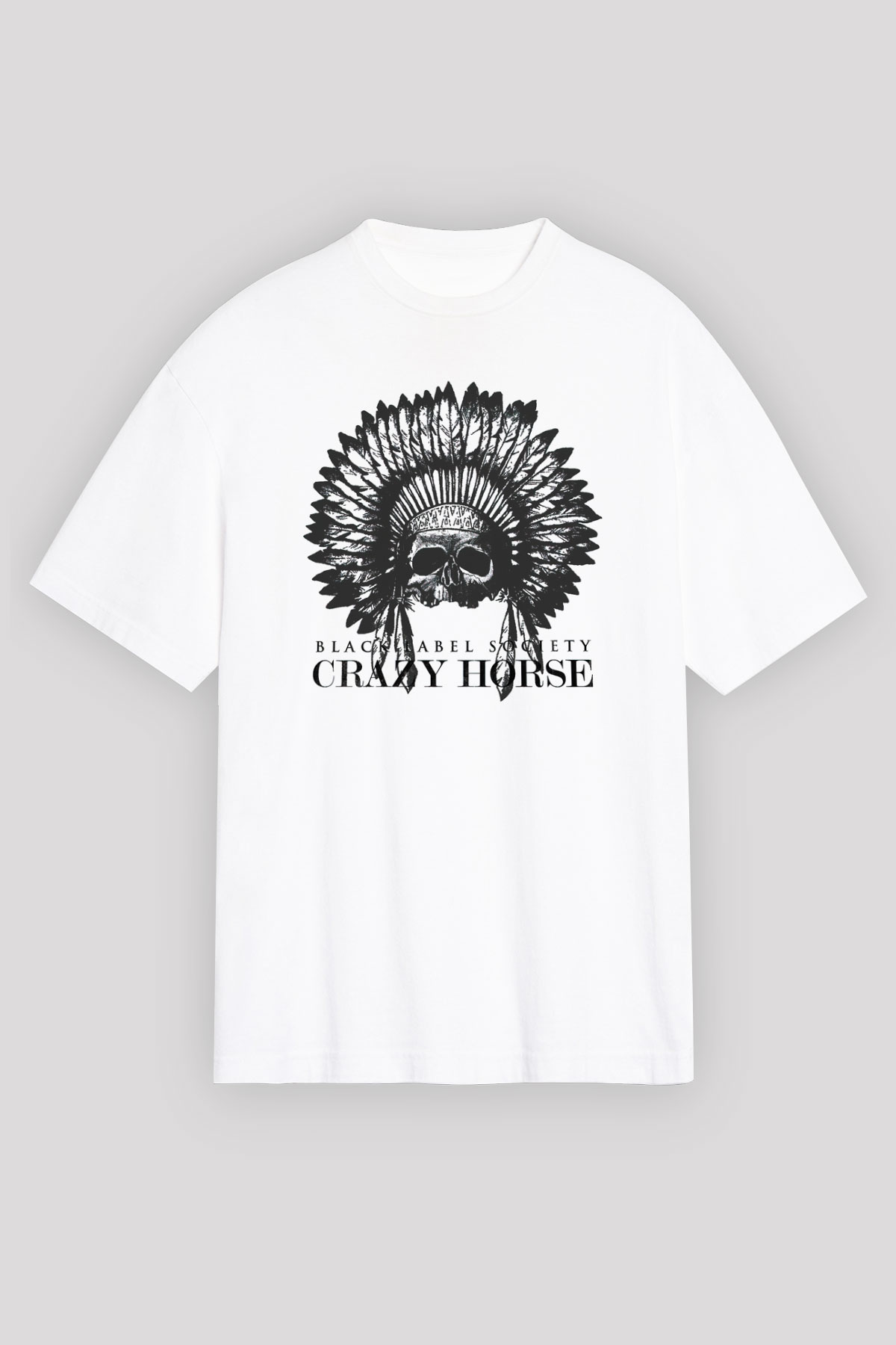 Black Label Society Beyaz Unisex Tişört T-Shirt - TişörtFabrikası