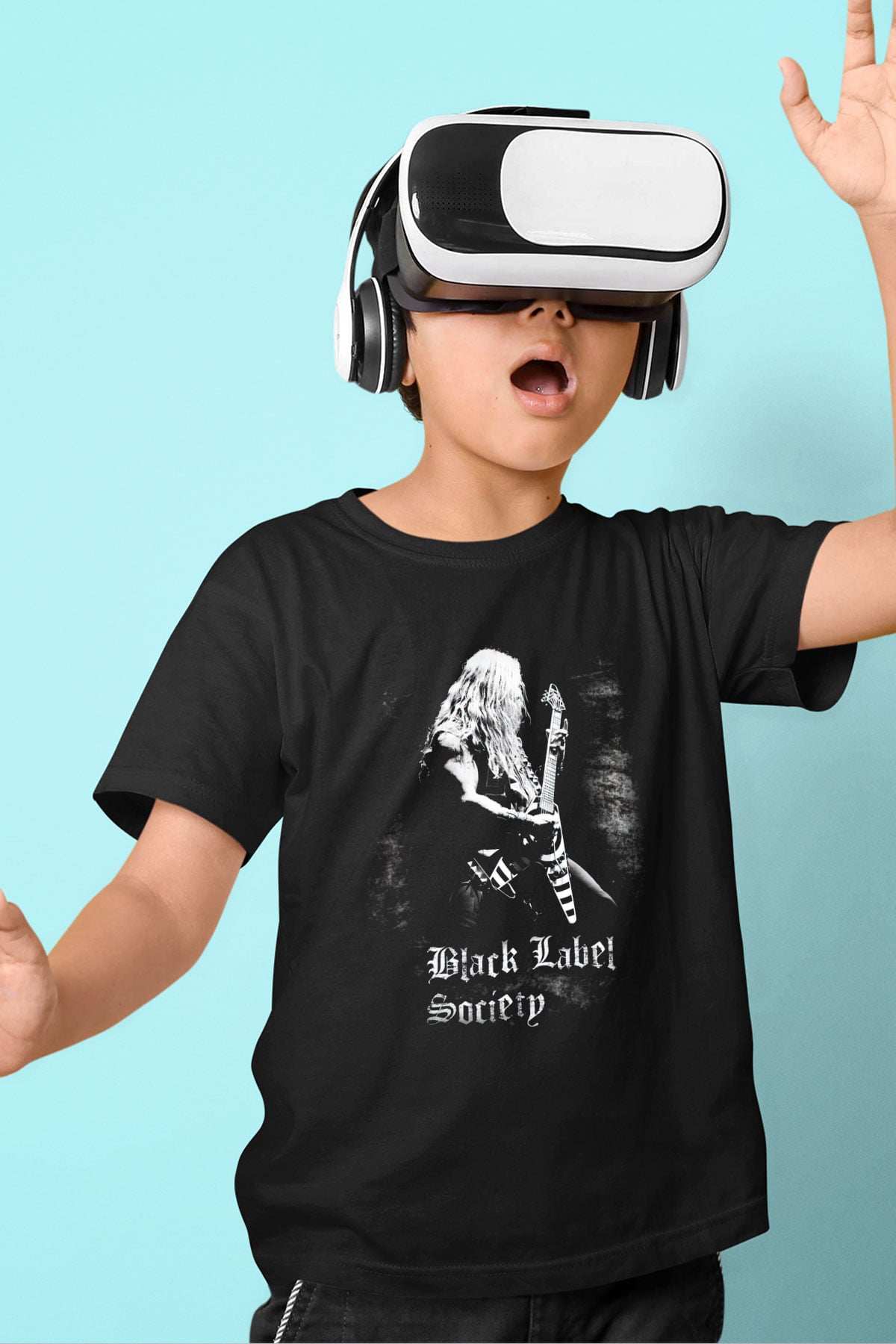 Black Label Society Siyah Unisex Çocuk Tişört
