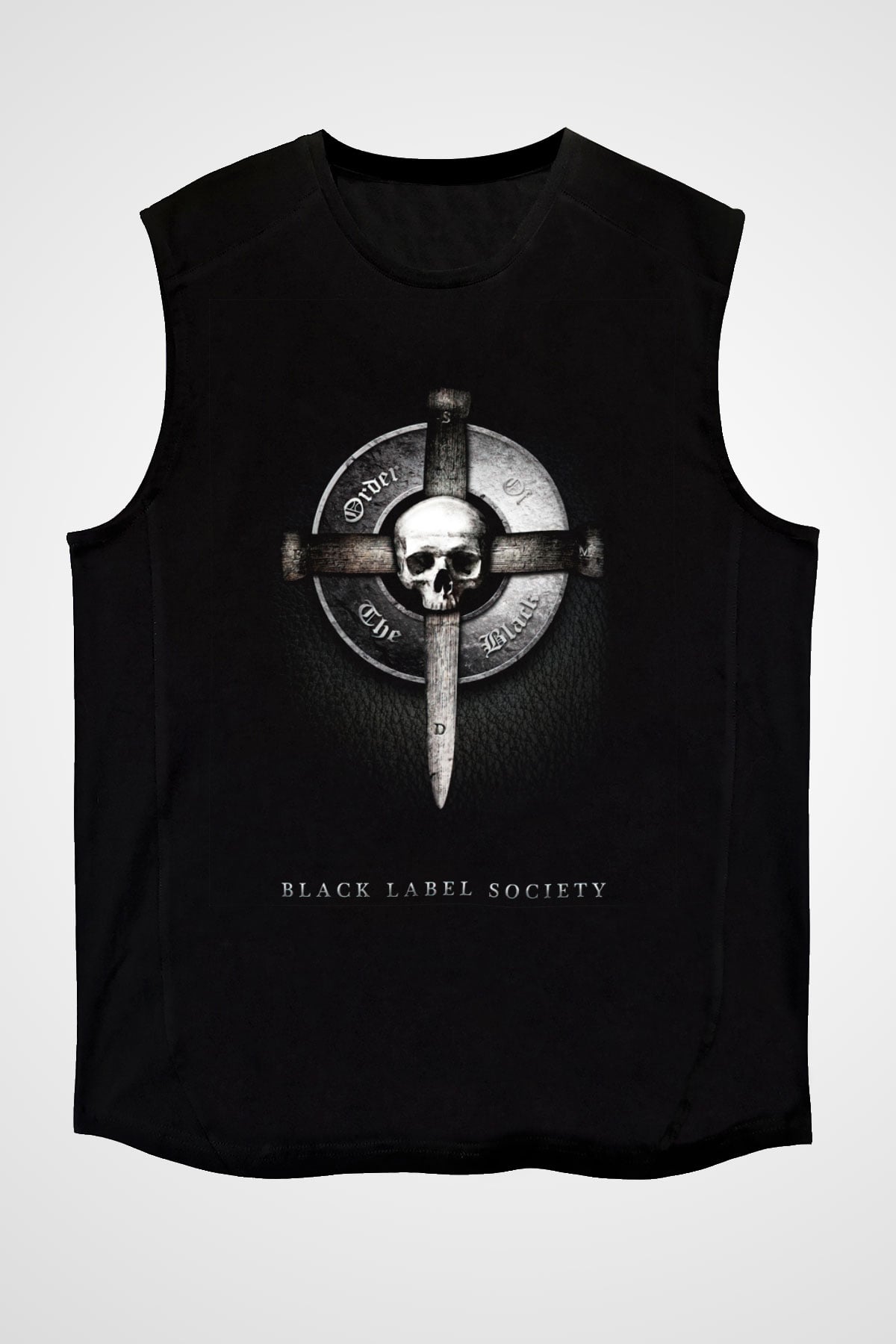 Black Label Society Siyah Unisex Kolsuz Tişört