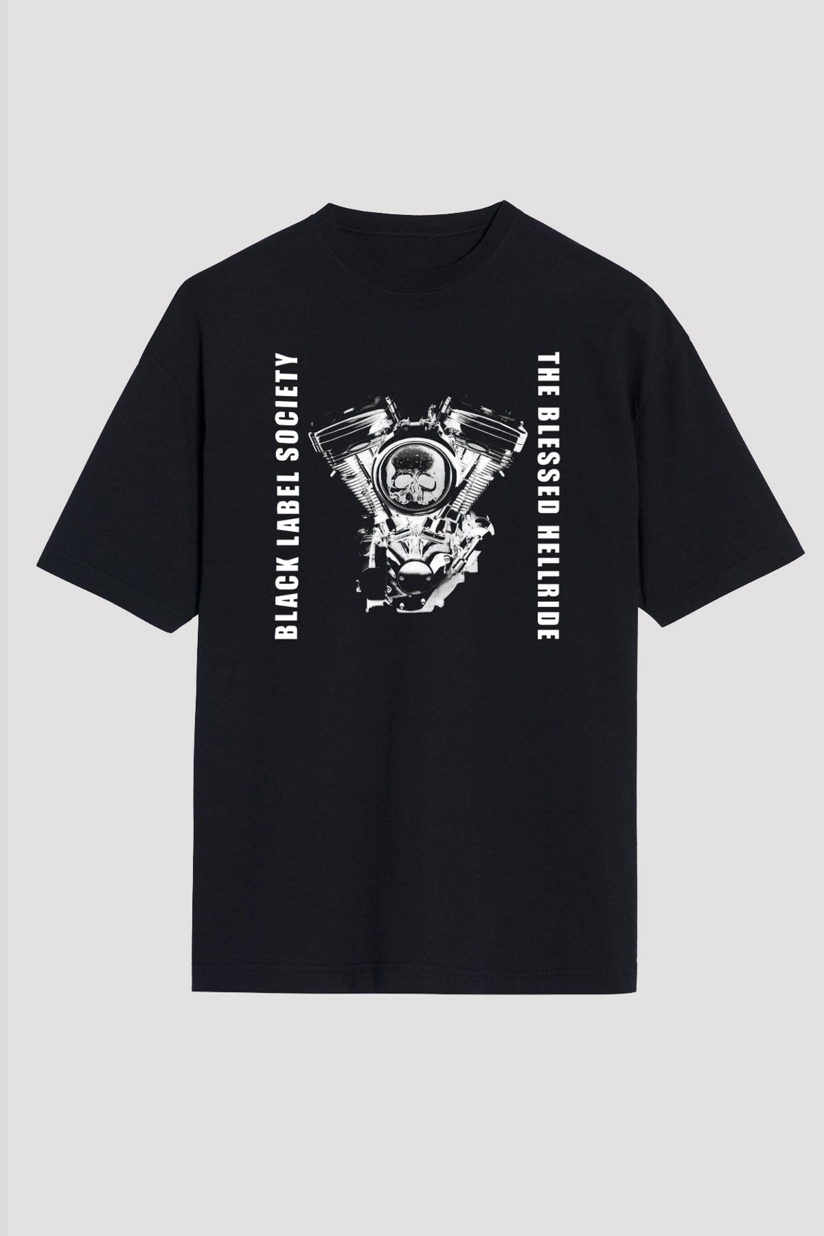 Black Label Society Siyah Unisex Oversize Tişört T-Shirt