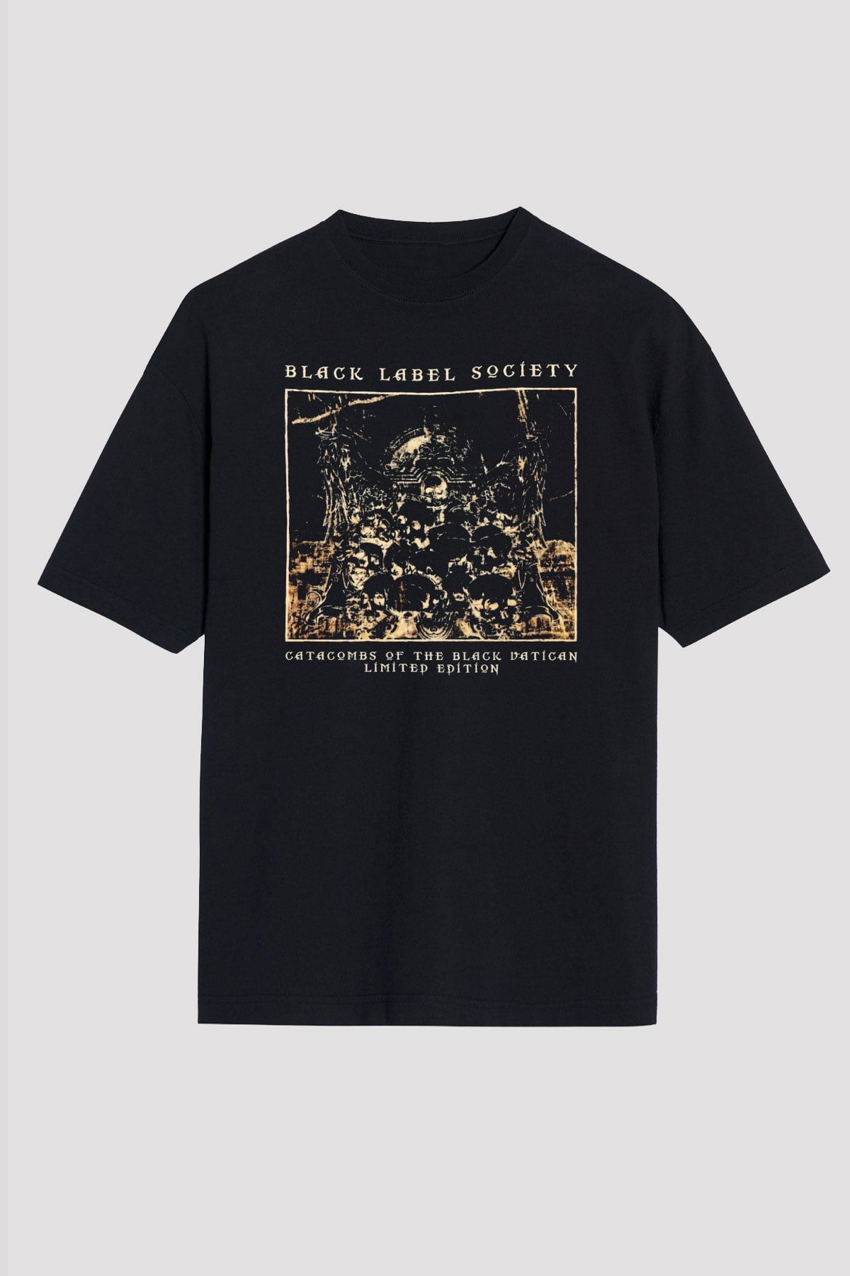 Black Label Society Siyah Unisex Oversize Tişört T-Shirt