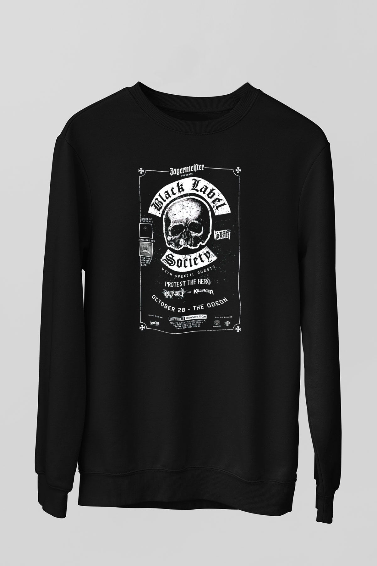 Black Label Society Siyah Unisex Sweatshirt