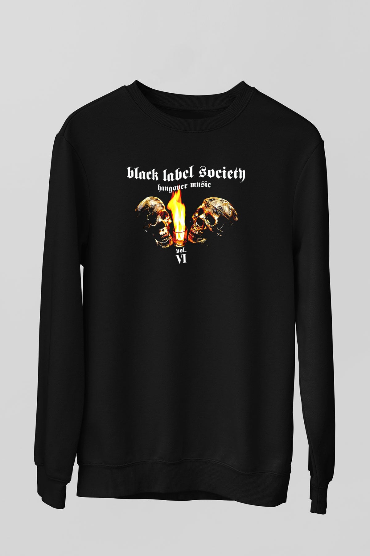 Black Label Society Siyah Unisex Sweatshirt