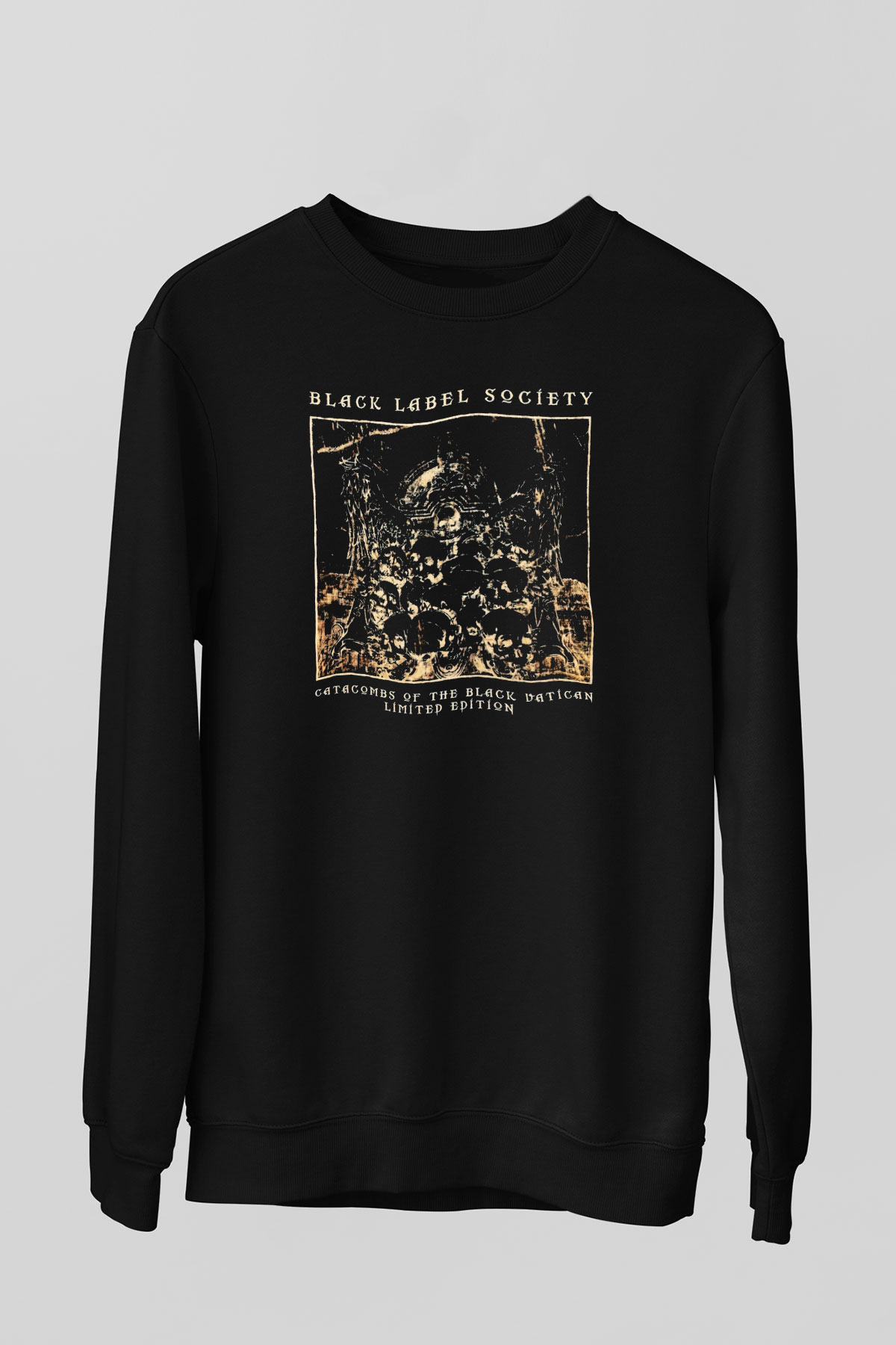 Black Label Society Siyah Unisex Sweatshirt