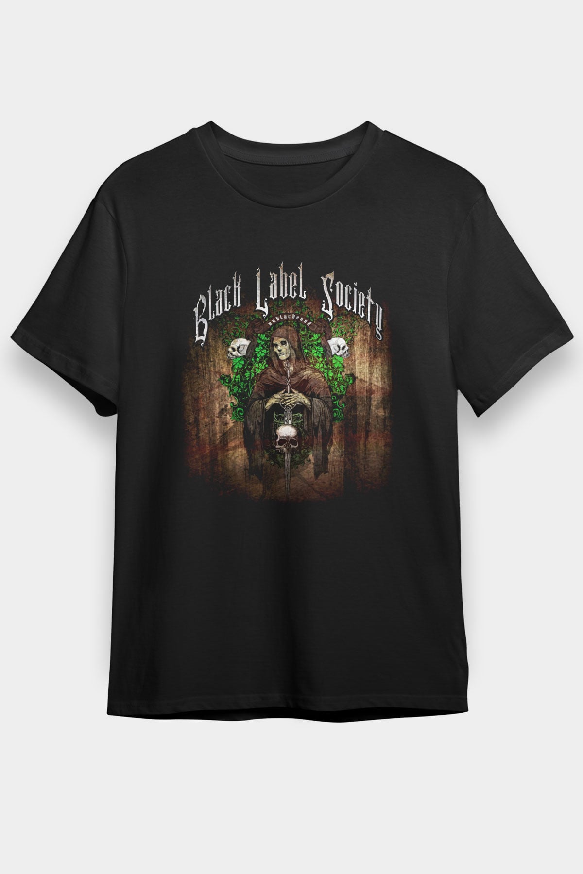 Black Label Society Siyah Unisex Tişört T-Shirt - TişörtFabrikası