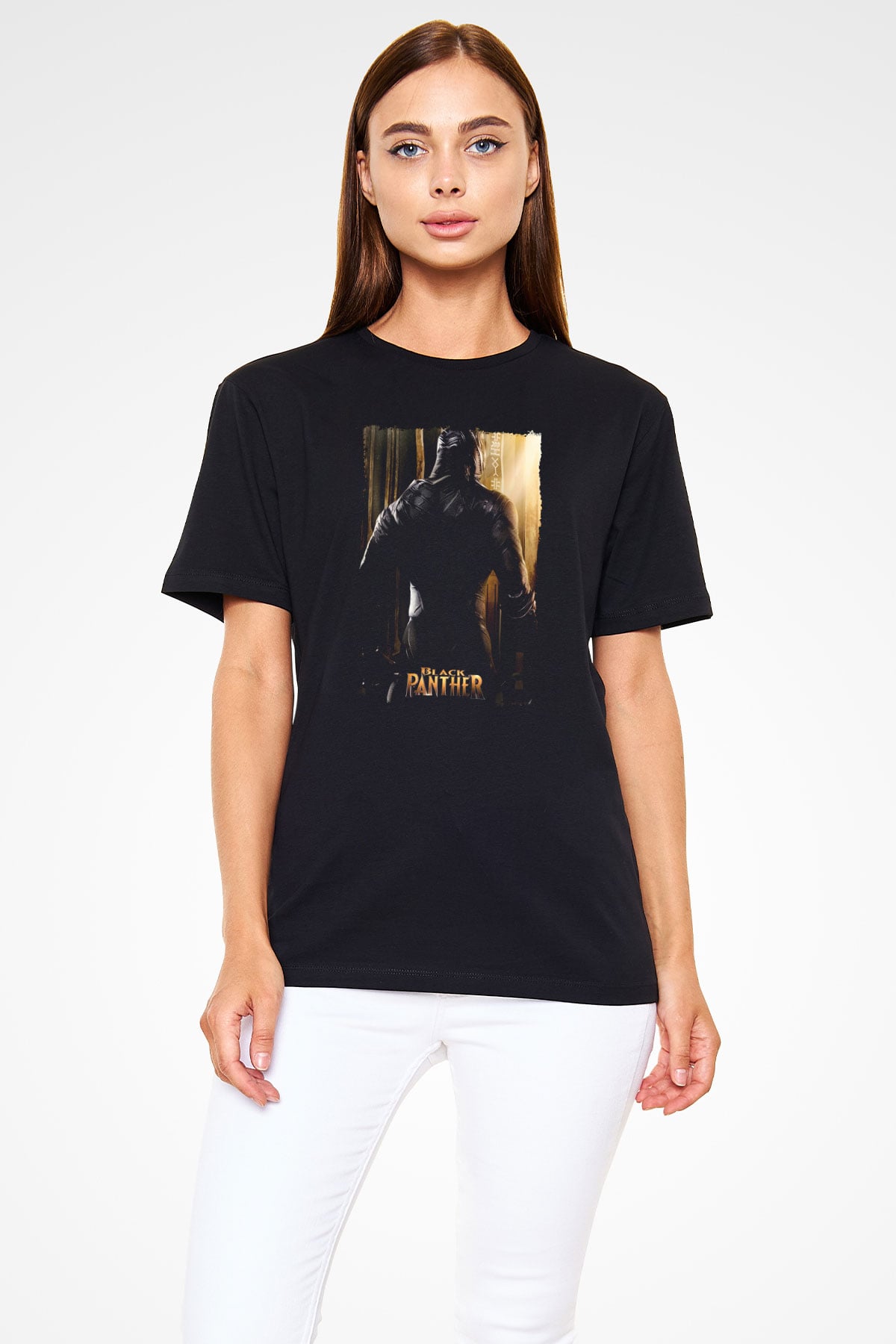 Black Panther Siyah Unisex Tişört T-Shirt