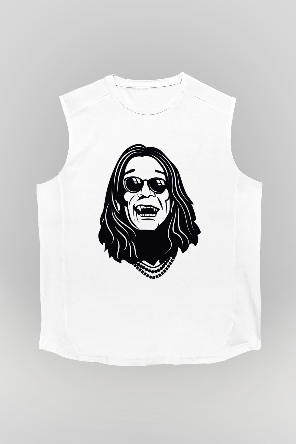 Black Sabbath Beyaz Unisex Kolsuz Tişört
