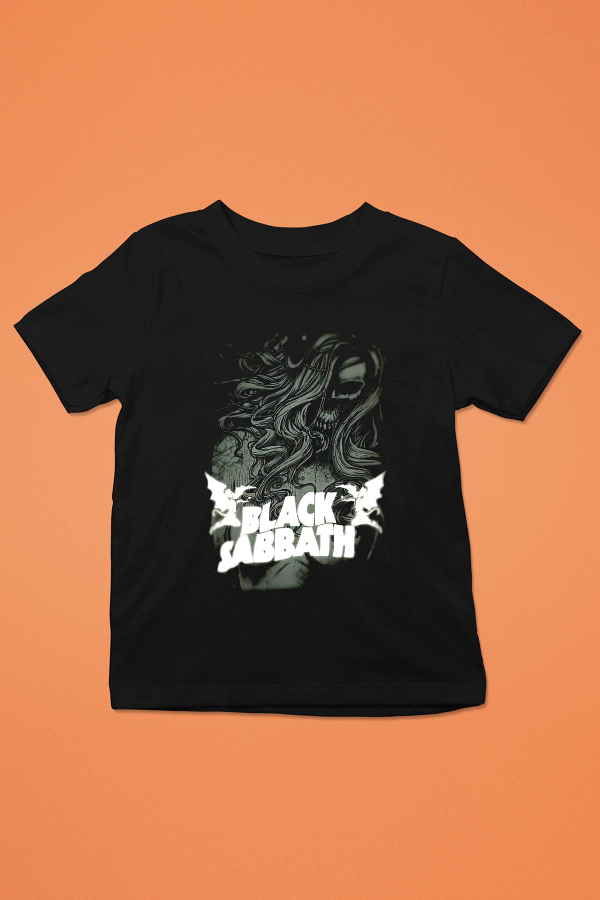 Black Sabbath Siyah Unisex Çocuk Tişört