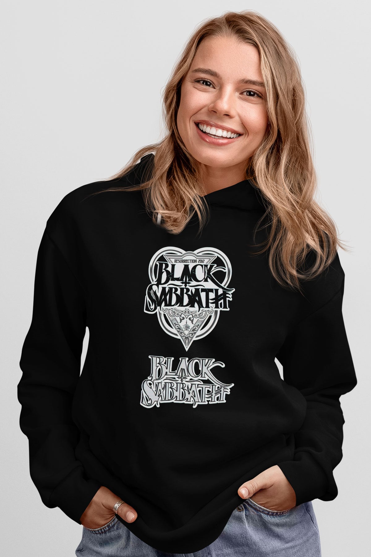 Black Sabbath Siyah Unisex Hoodie