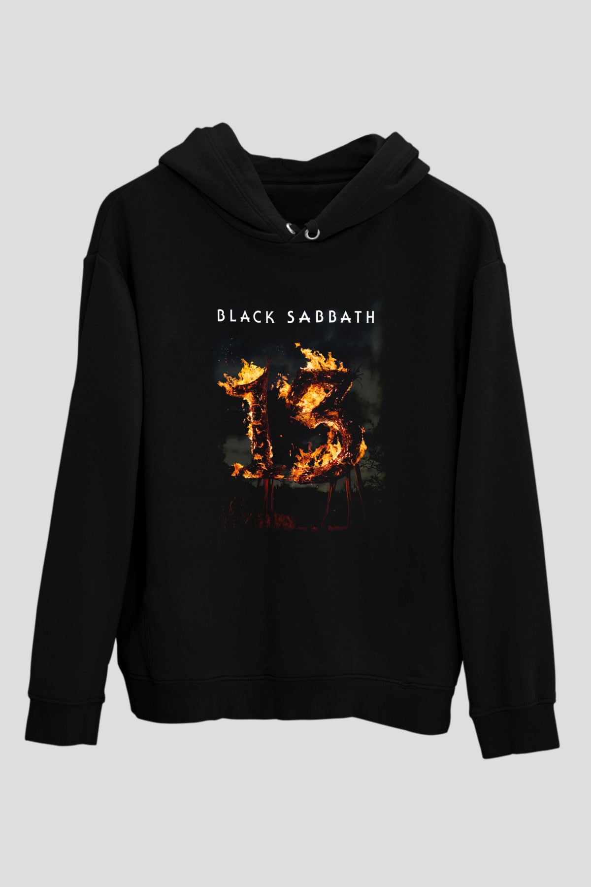 Black Sabbath Siyah Unisex Hoodie