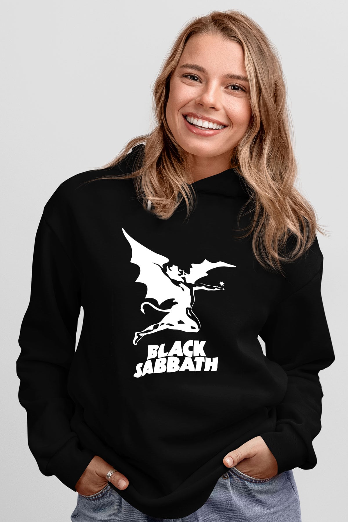 Black Sabbath Siyah Unisex Hoodie