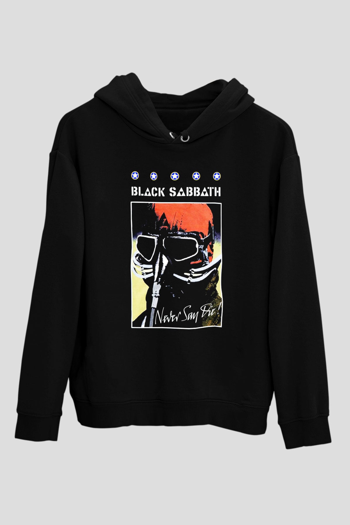 Black Sabbath Siyah Unisex Hoodie