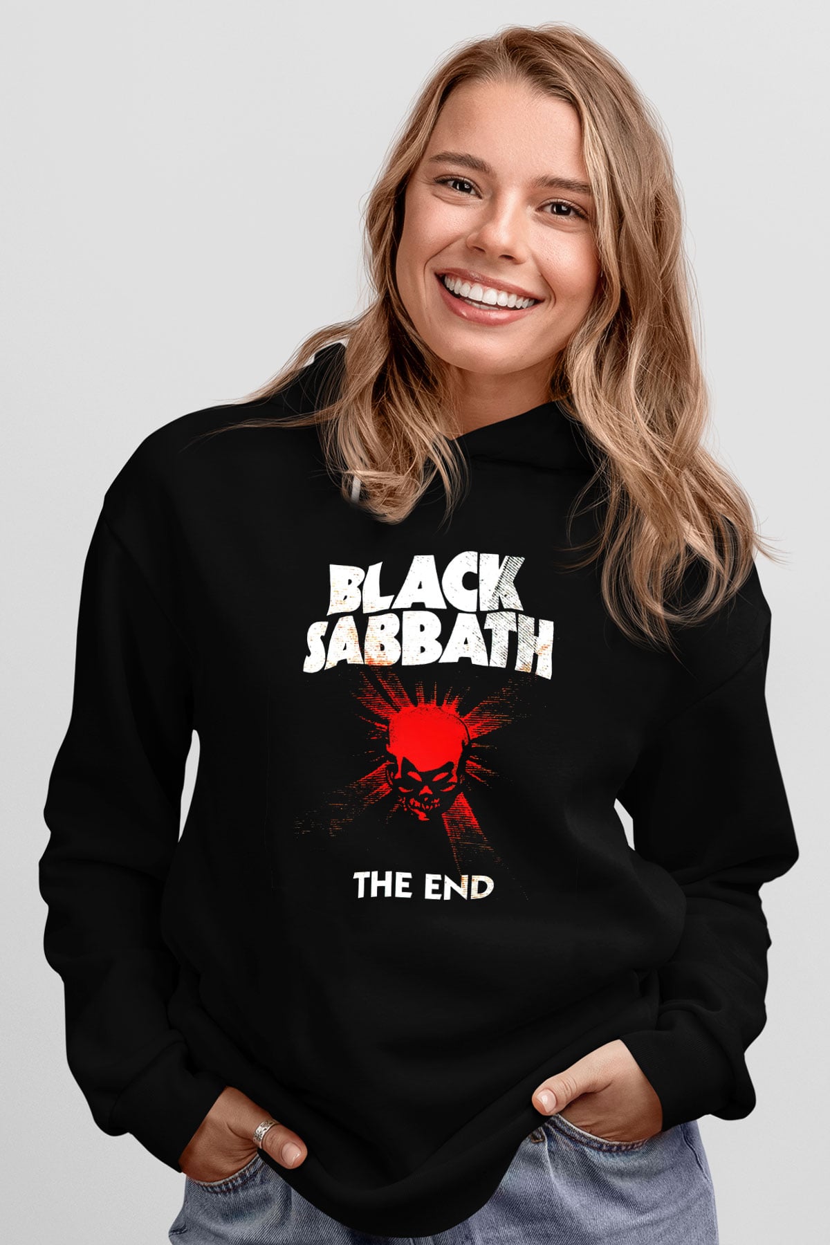 Black Sabbath Siyah Unisex Hoodie