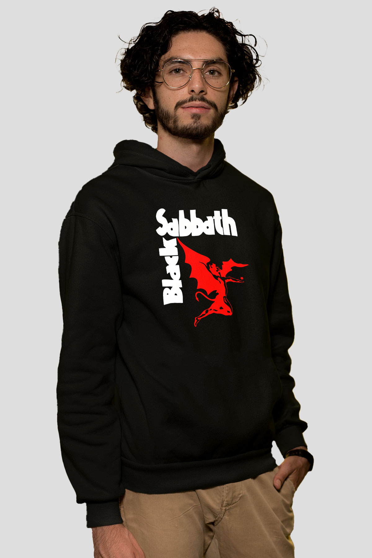 Black Sabbath Siyah Unisex Kapüşonlu Sweatshirt