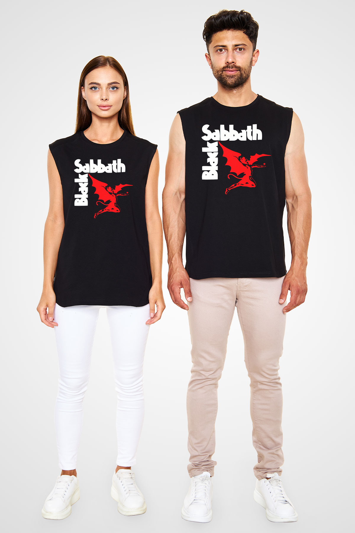 Black Sabbath Siyah Unisex Kolsuz Tişört