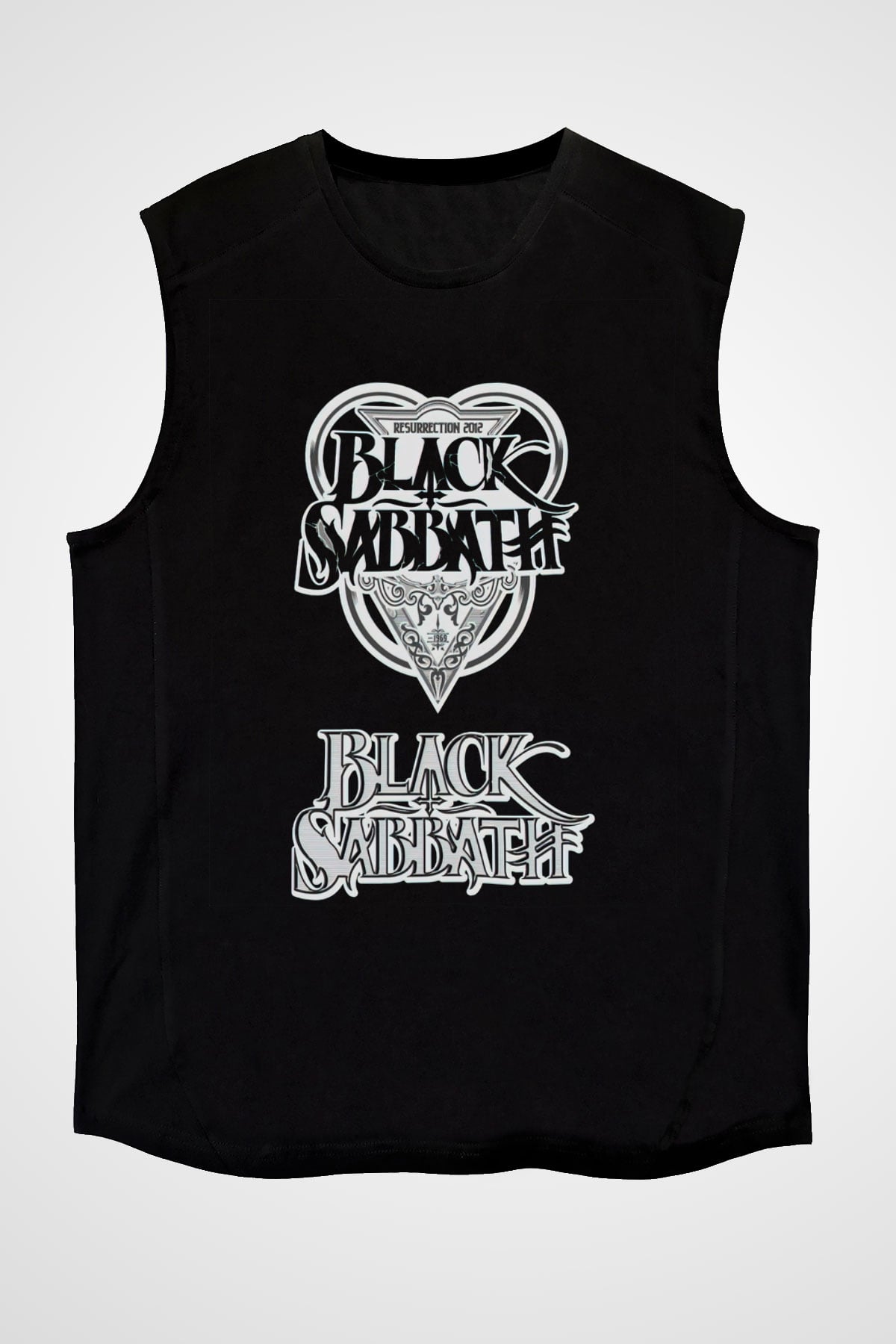 Black Sabbath Siyah Unisex Kolsuz Tişört
