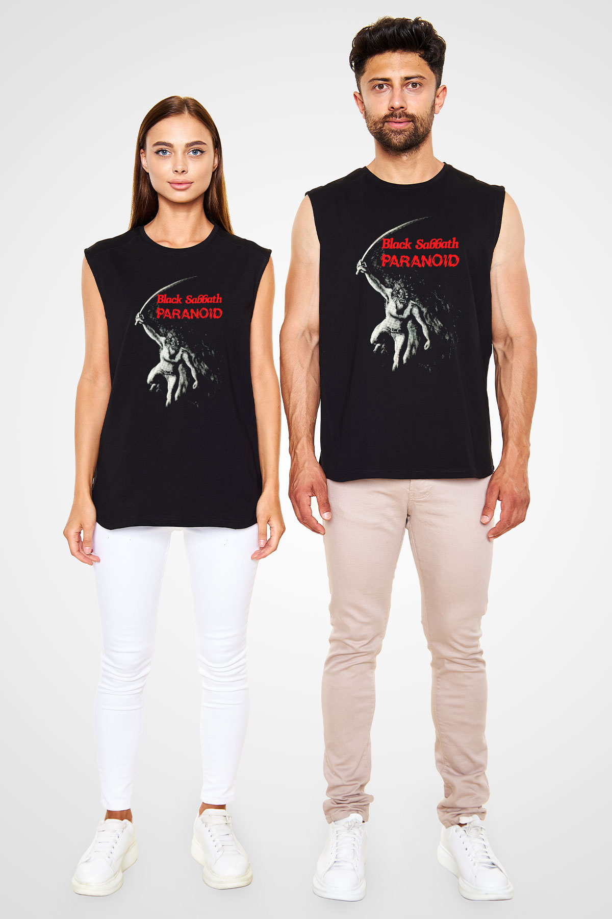 Black Sabbath Siyah Unisex Kolsuz Tişört