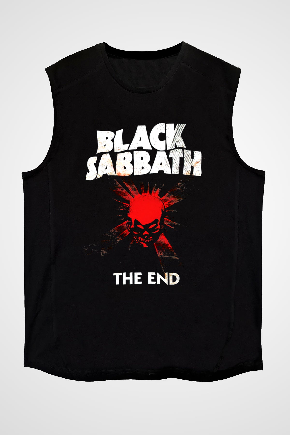 Black Sabbath Siyah Unisex Kolsuz Tişört