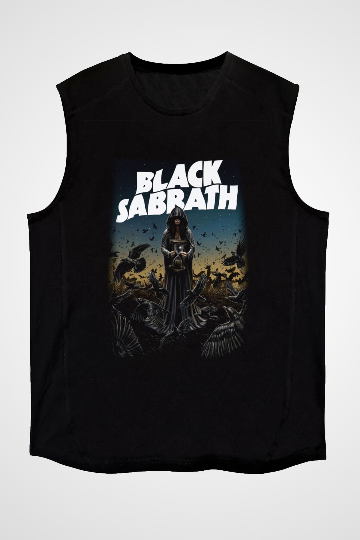 Black Sabbath Siyah Unisex Kolsuz Tişört