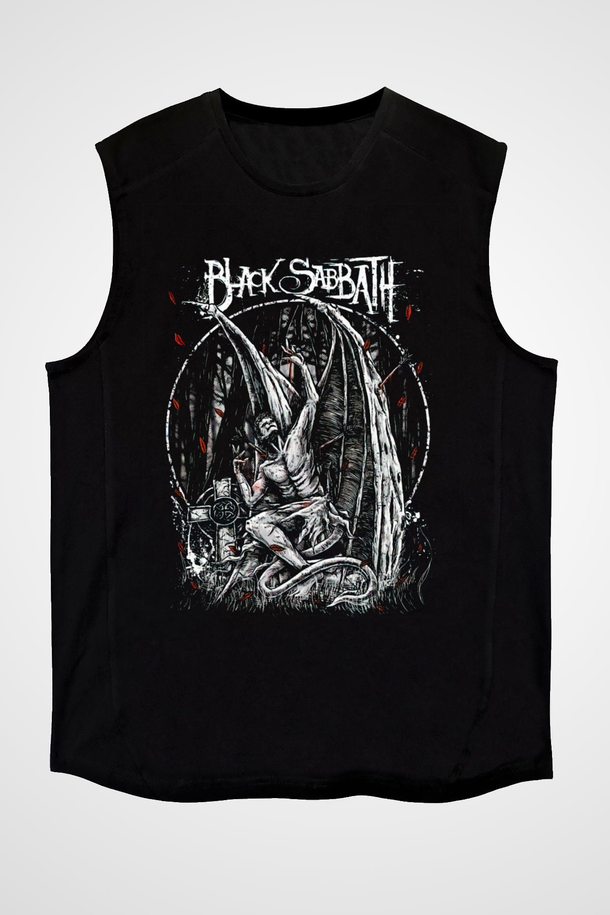 Black Sabbath Siyah Unisex Kolsuz Tişört