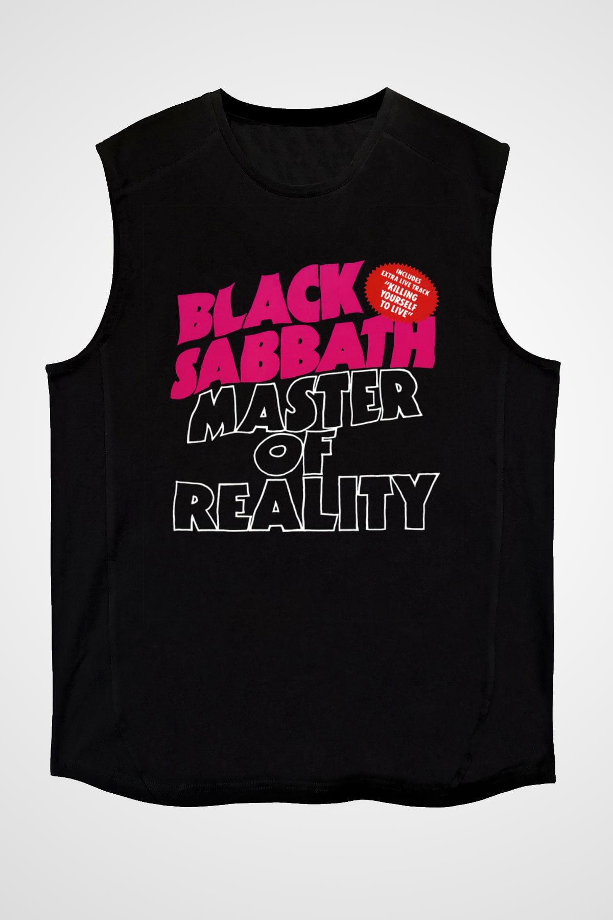 Black Sabbath Siyah Unisex Kolsuz Tişört