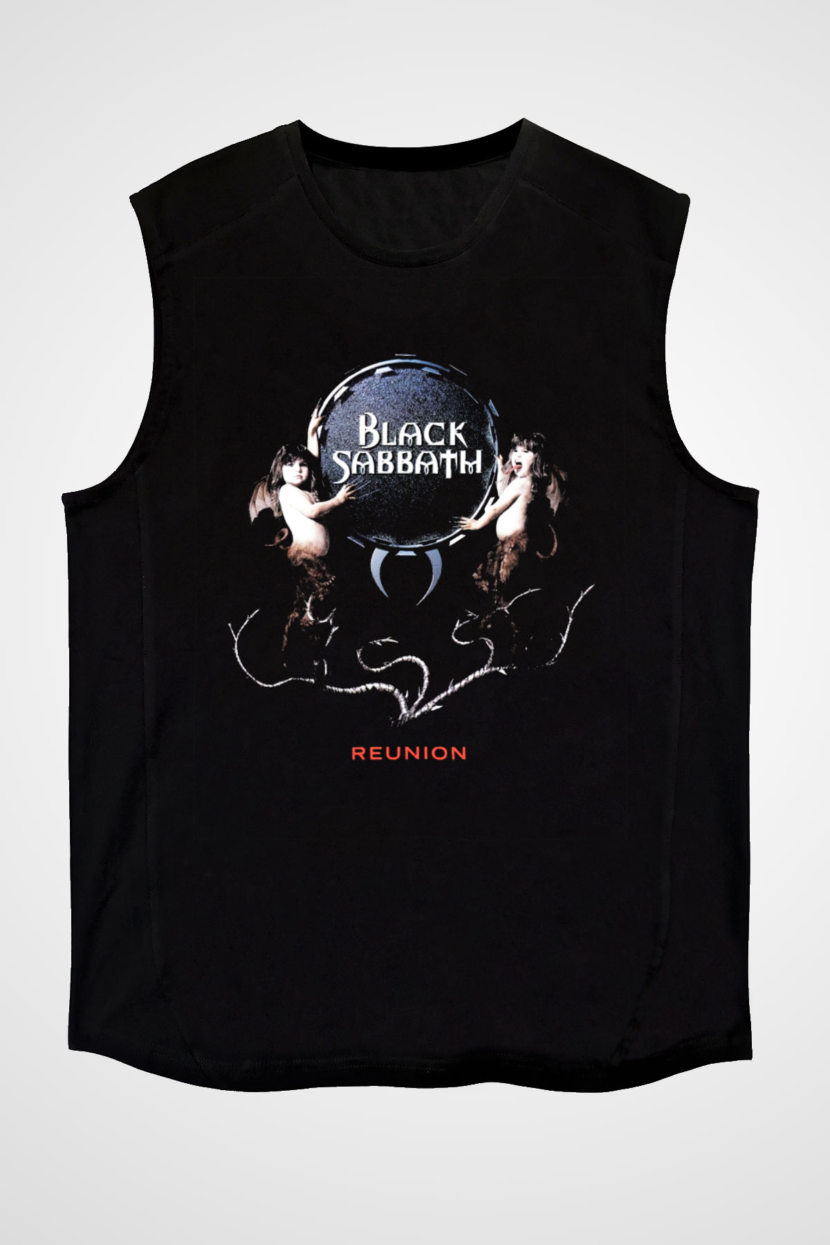 Black Sabbath Siyah Unisex Kolsuz Tişört