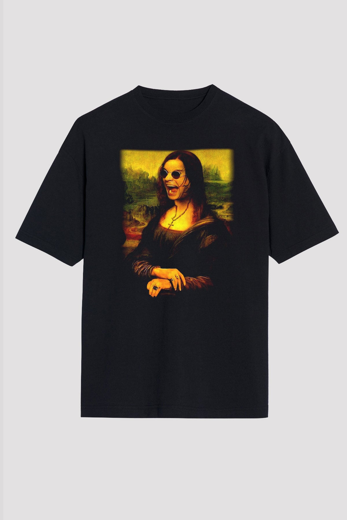 Black Sabbath Siyah Unisex Oversize Tişört T-Shirt