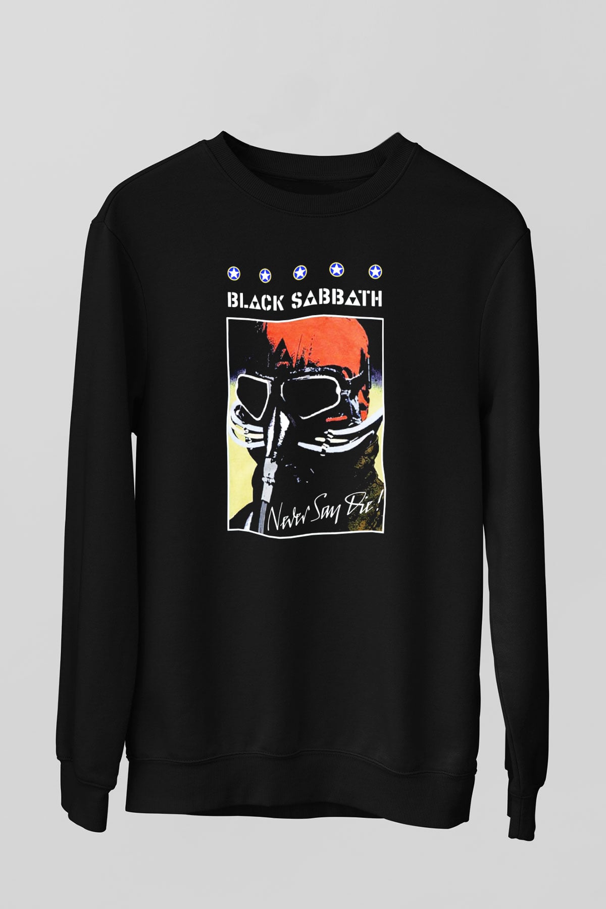 Black Sabbath Siyah Unisex Sweatshirt