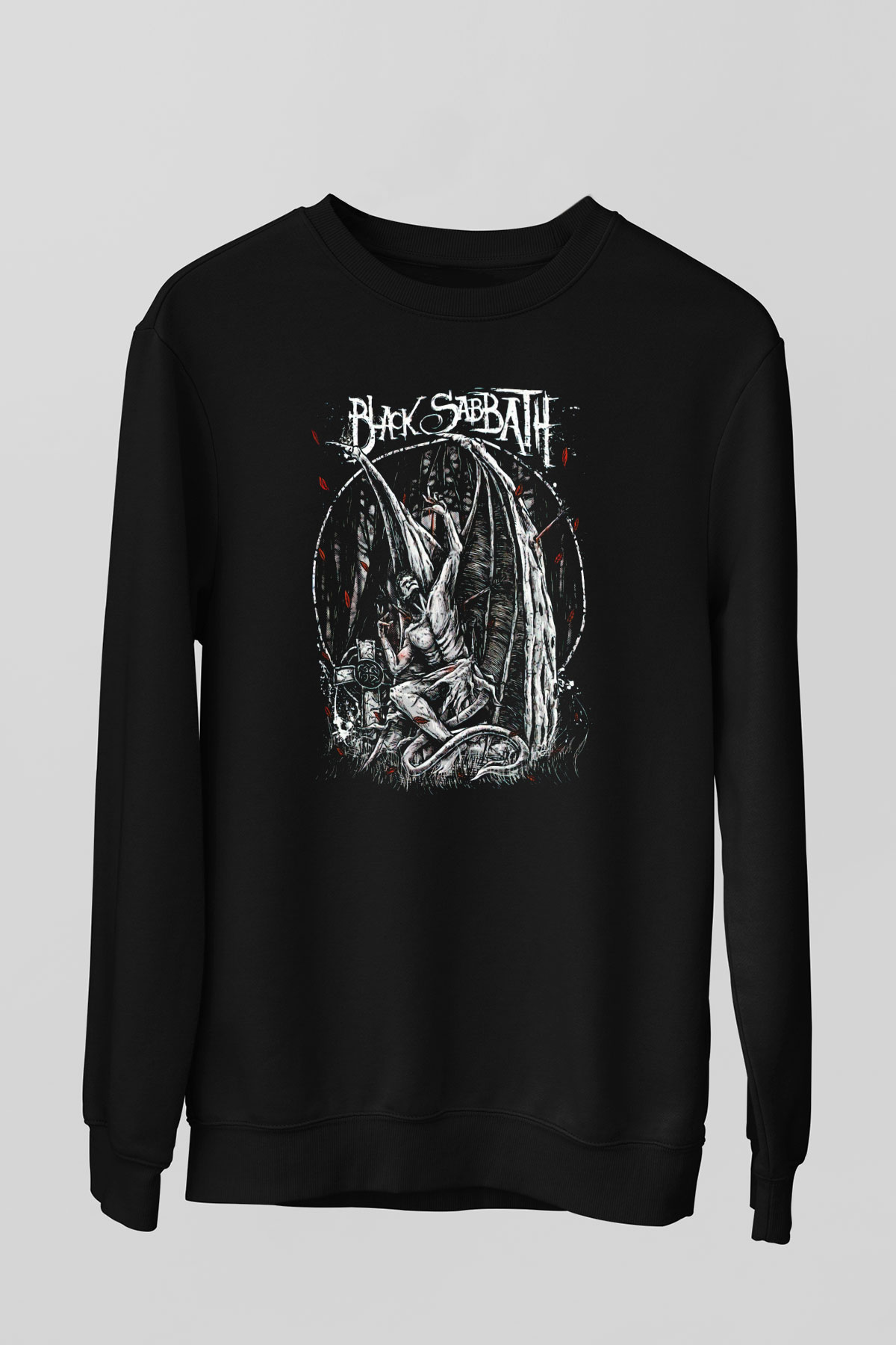 Black Sabbath Siyah Unisex Sweatshirt