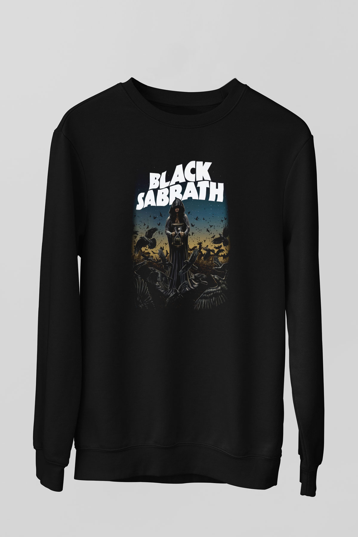 Black Sabbath Siyah Unisex Sweatshirt