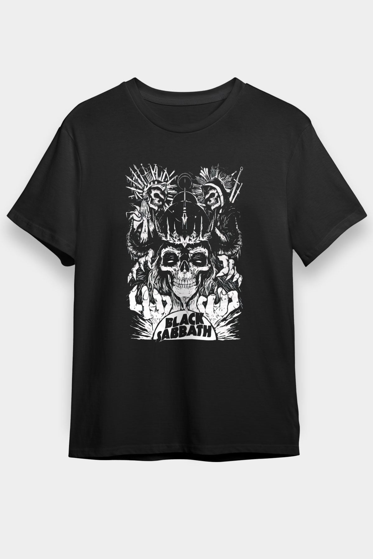 Black Sabbath Siyah Unisex Tişört T-Shirt - TişörtFabrikası